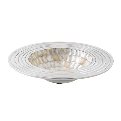 875 Mother Of Pearl Decorative Accent Bowl Dish Modern Decor