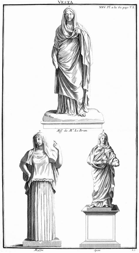Mythology Vesta Nthe Roman Hearth Goddess Known As The Greek Hestia