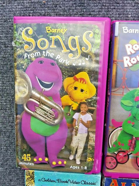 Barney Friends Songs From The Park Vhs For Sale Online Ebay