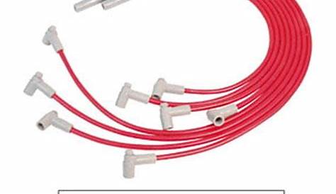 MSD Ignition 31779: Super Conductor 8.5mm Wires Red | JEGS