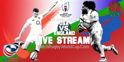 With there being no qualification round, the tournament will start straight with main draw matches. RWC United States Vs England Live Streaming 2019 & Full ...