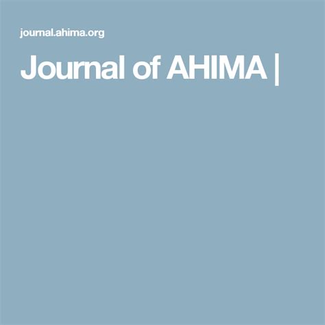 Journal Of Ahima Medical Coding Journal Coding