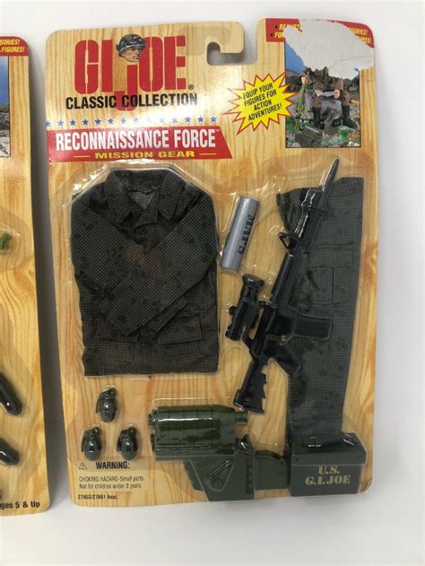 Gi Joe Classic Collection Mission Gear Reconnaissance Force And