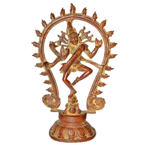 Lord Shiva Natraj Hand Made Brass Statue 55 Inch Indian Handicrafts