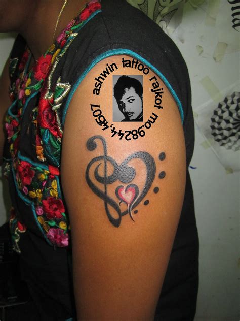 Music Heart Tattoo Tattoos Music Heart Tattoo Heart Tattoo
