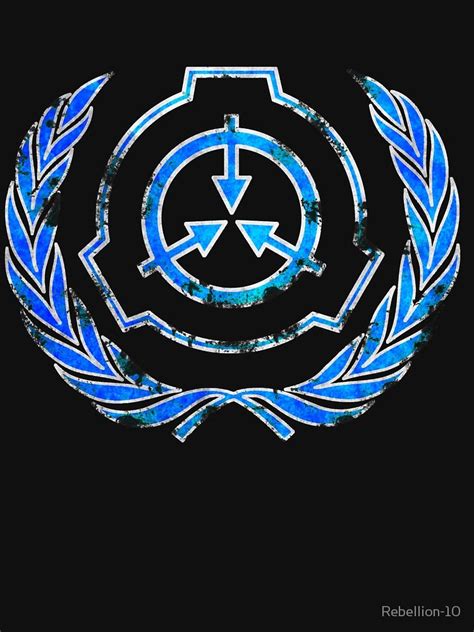 Scp Foundation Blue Crest Symbol Essential T Shirt By Rebellion 10 In