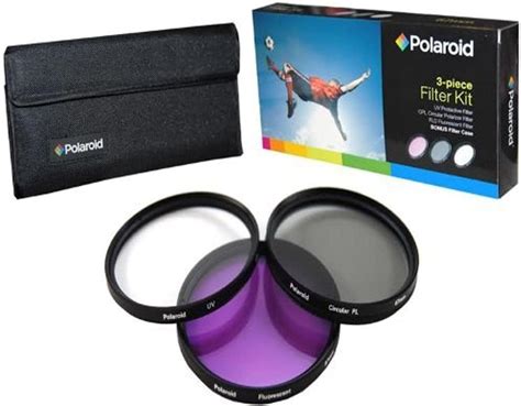 Polaroid 34mm Hd Mehrfachbeschichteter Multicoated Glass 3 Stück
