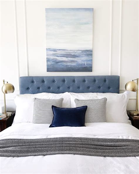 11 Perfectly Blue Tufted Headboards