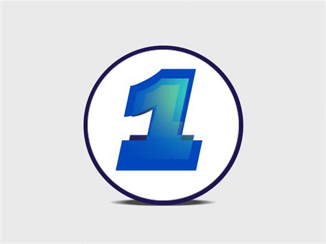 Number 1 By Funday On Dribbble