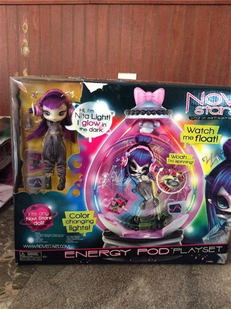 Novi Stars Nita Alien Doll Energy Pod Color Changing Lights And Glows In