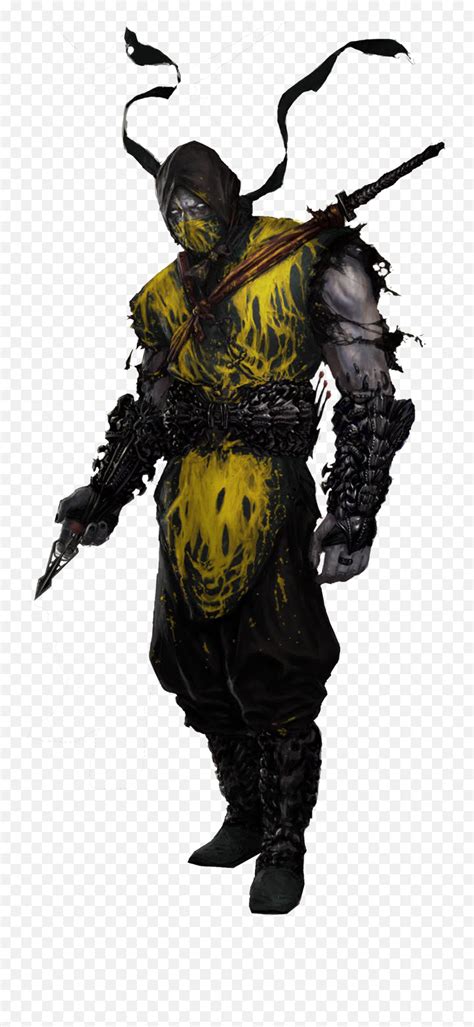 Scorpion Mortal Kombat Mortal Kombat Liu Kang Zombie Png Scorpion