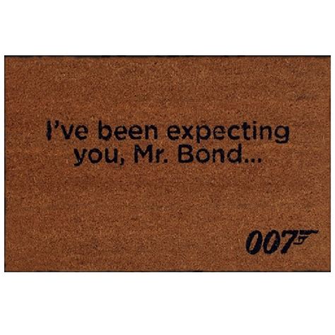 Pyramid Doormat Weve Been Expecting You Mr Bond