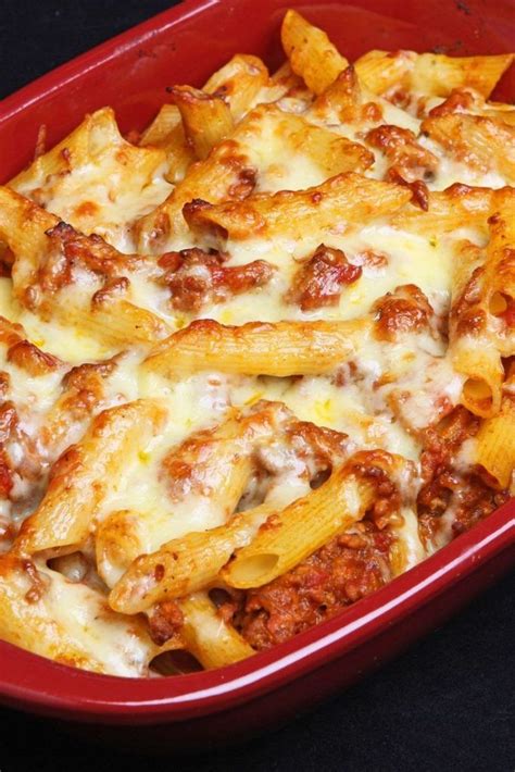 Baked Ziti With Ground Beef Easy Recipes Weightwatchers Recipes