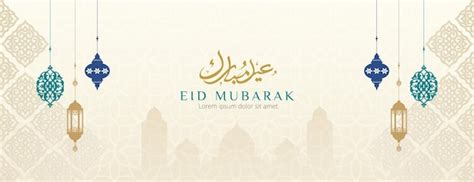 Eid Mubarak Banner Free Vectors And Psds To Download