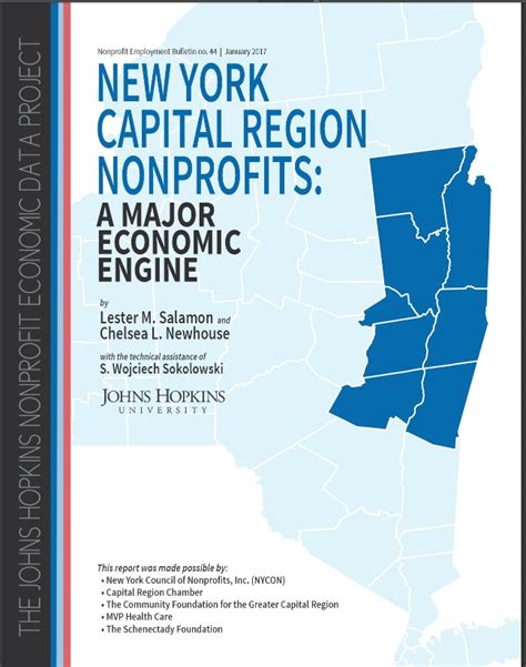 The Economic Impact Of Capital Region Nonprofits The Community