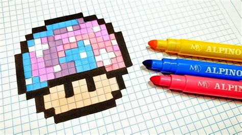 Handmade Pixel Art How To Draw Charmander Mushroom Pixelart Images Images