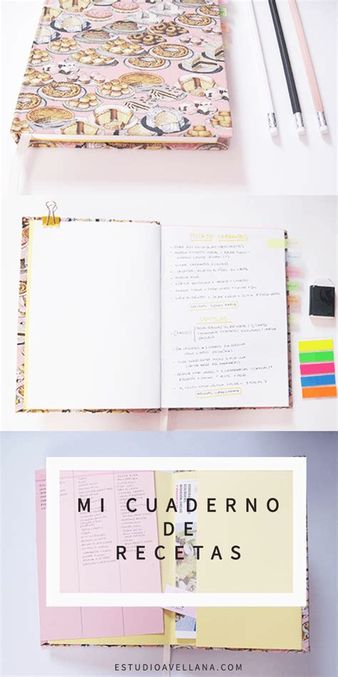 Mi Cuaderno De Recetas Planner Bullet Journal Cuadernos