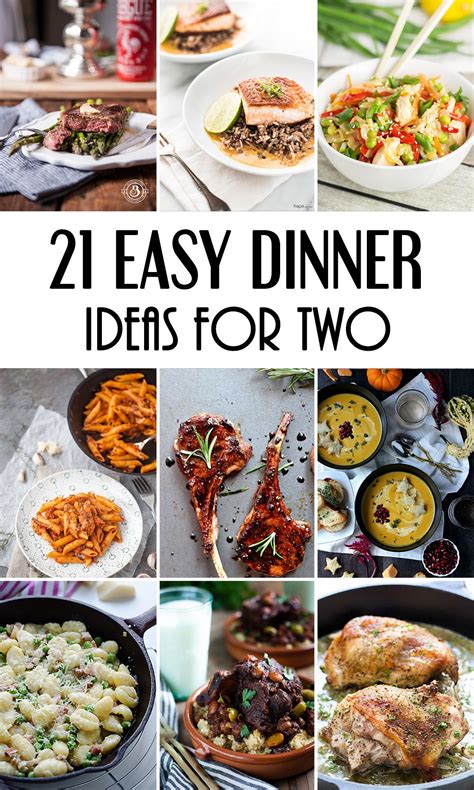 Quick And Easy Healthy Dinner Recipes For Two Recipes To Try