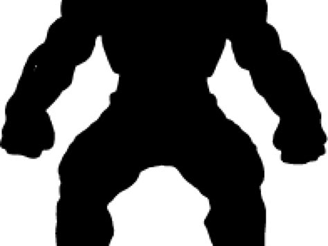 The Incredible Hulk Silhouette Clipart Large Size Png Image Pikpng
