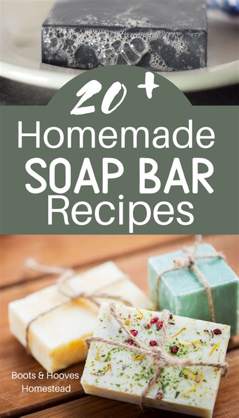 All Natural Homemade Soap Bar Recipes In 2020 Homemade Soap Bars