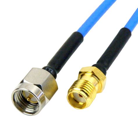 Sma Male To Sma Female Cable Rg 405 Coax In 6 Inch