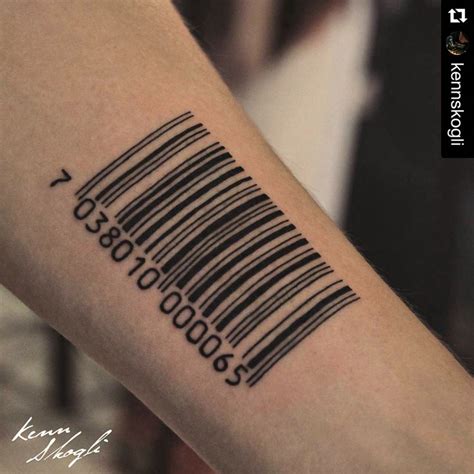 The 25 Best Barcode Tattoo Ideas On Pinterest Barra Bar