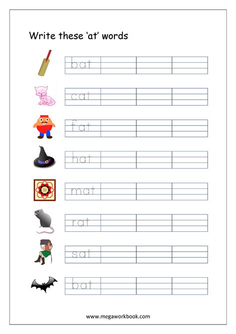 Free Printable Worksheets For Preschool And Kindergarten Megaworkbook