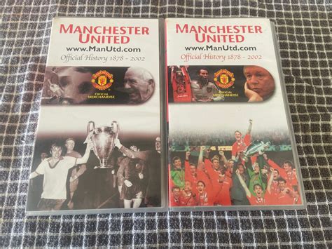 Manchester United The Official History 1878 2002 Double Pack VHS