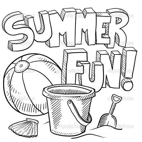 Summer Fun Coloring Pages To Download And Print For Free