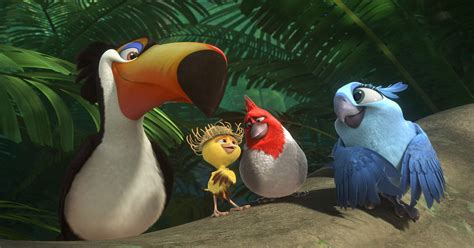 Movie Review Pretty Birds Flighty Story In Rio 2