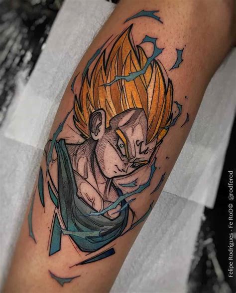 Dragon Ball Z Vegeta Tattoo - The Very Best Dragon Ball Z Tattoos
