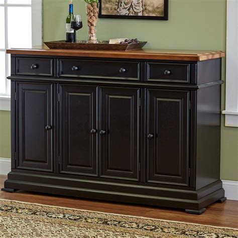15 Photos Black Dining Room Sideboards