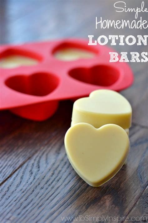 Easy Homemade Lotion Bars To Simply Inspire