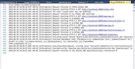 Asp Net Core ASP NET Core Logging ITecNote