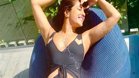 Priyanka Chopra Celebrated Her 39th Birthday In A Sexy Black Swimsuit