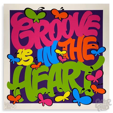 Groove Is In The Heart Archival Print Peter Paid
