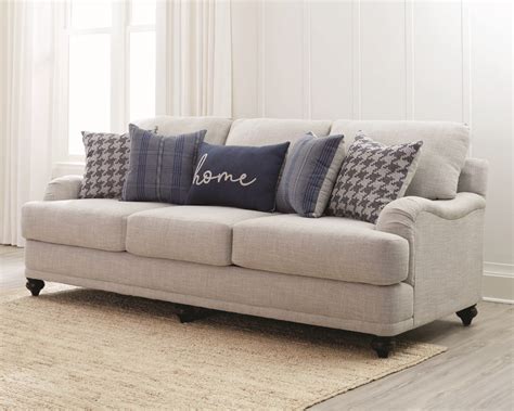 Grey Linen Sofa