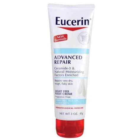 Eucerin Advanced Repair Foot Creme 3 Oz Cream Swanson®