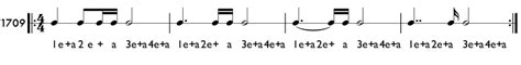 Double Dotted Quarter Notes And Half Notes Practice Rhythm Pattern 1709