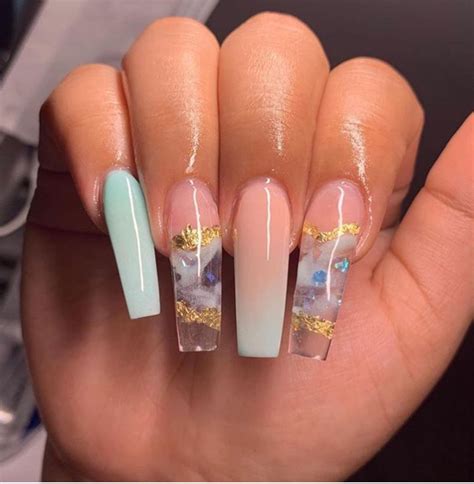 20 Beautiful Acrylic Nail Designs The Glossychic Ombre Acrylic Nails