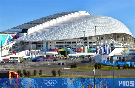 El Estadio Olímpico Fisht En Sochi Rusia Foto De Archivo Editorial