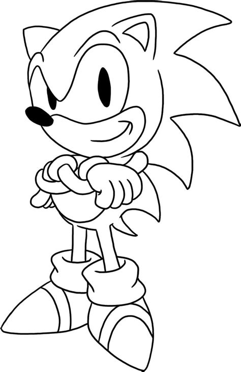 Dibujos De Sonic 153822 Videojuegos Para Colorear Y Pintar Páginas