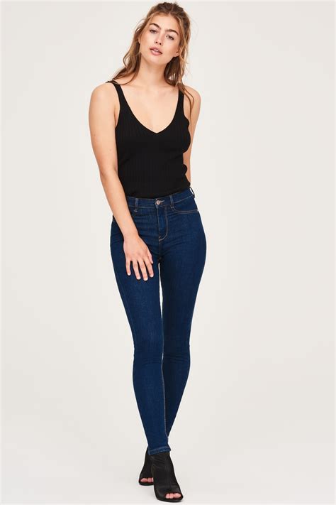Molly Highwaist Jeans Subskinny Gina Tricot