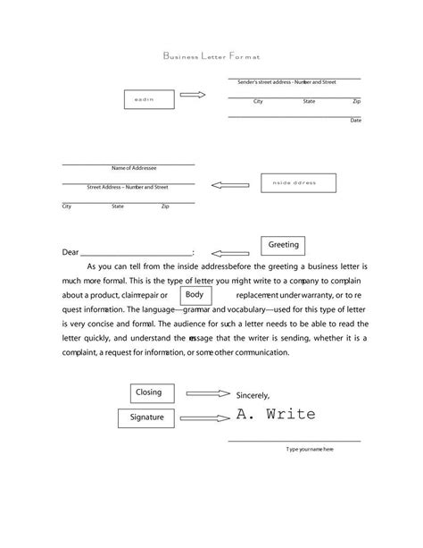 Pin By Berty Zulfianna On Share Formal Business Letter Format