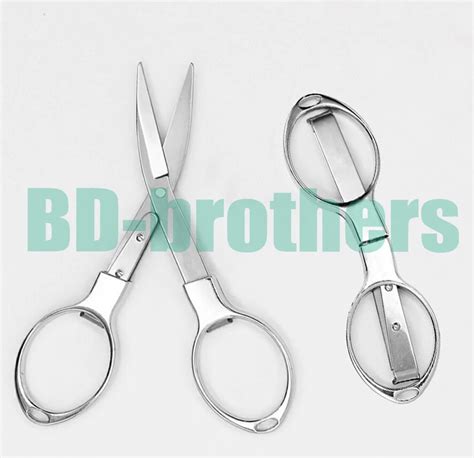 scissors glasses shape tailor shears sewing portable folding stainless steel scissor for e