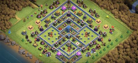 Best Unbeatable Base TH With Link Anti Everything Town Hall Level Anti Loot Base Copy