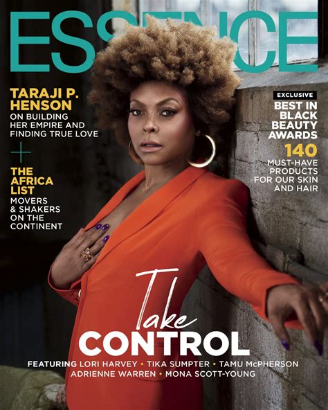 Taraji P Hensons Wedding Plans And New Hair Care Line Featured In Essence