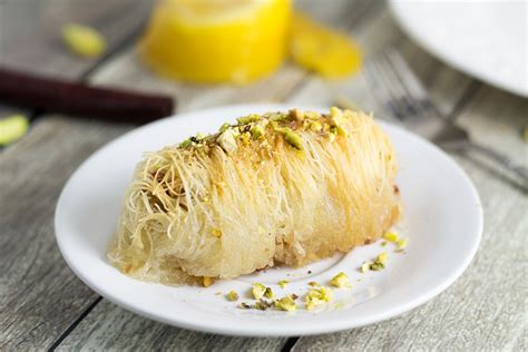 Kataifi Greek Nut And Honey Pastry Rolls
