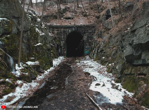 Abandoned Since 1958 The Clinton Train Tunnel In Massachusetts R