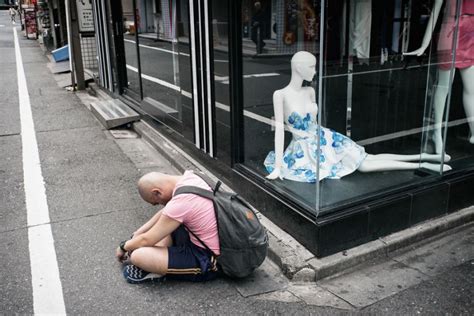 Shocking Photos Of Drunk Japanese By Lee Chapman Show The Ugly Side Of
